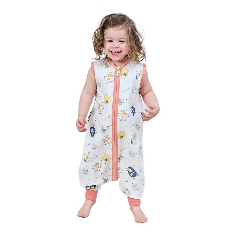 Sleeping Bags Baby Sleep Bag with Feet Spring Summer Wearable Blanket Legs Cotton Sleepsack for Toddler Soft born Romper Clothes 230216
Sleeping Bags Baby Sleep Bag with Feet Spring Summer Wearable Blanket Legs Cotton Sleepsack for Toddler Soft born Romper Clothes 230216