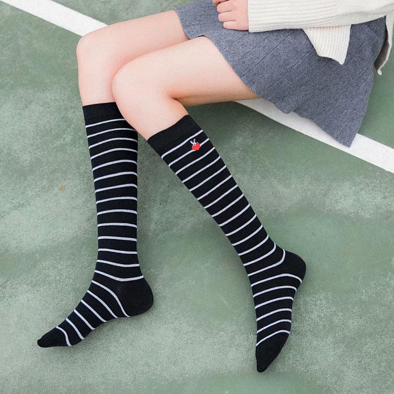 Women Socks Pure Cotton Striped Over-The-Knee Women's Korean College Style Knee-Length All-Match Love Cartoon Stockings
Women Socks Pure Cotton Striped Over-The-Knee Women's Korean College Style Knee-Length All-Match Love Cartoon Stockings