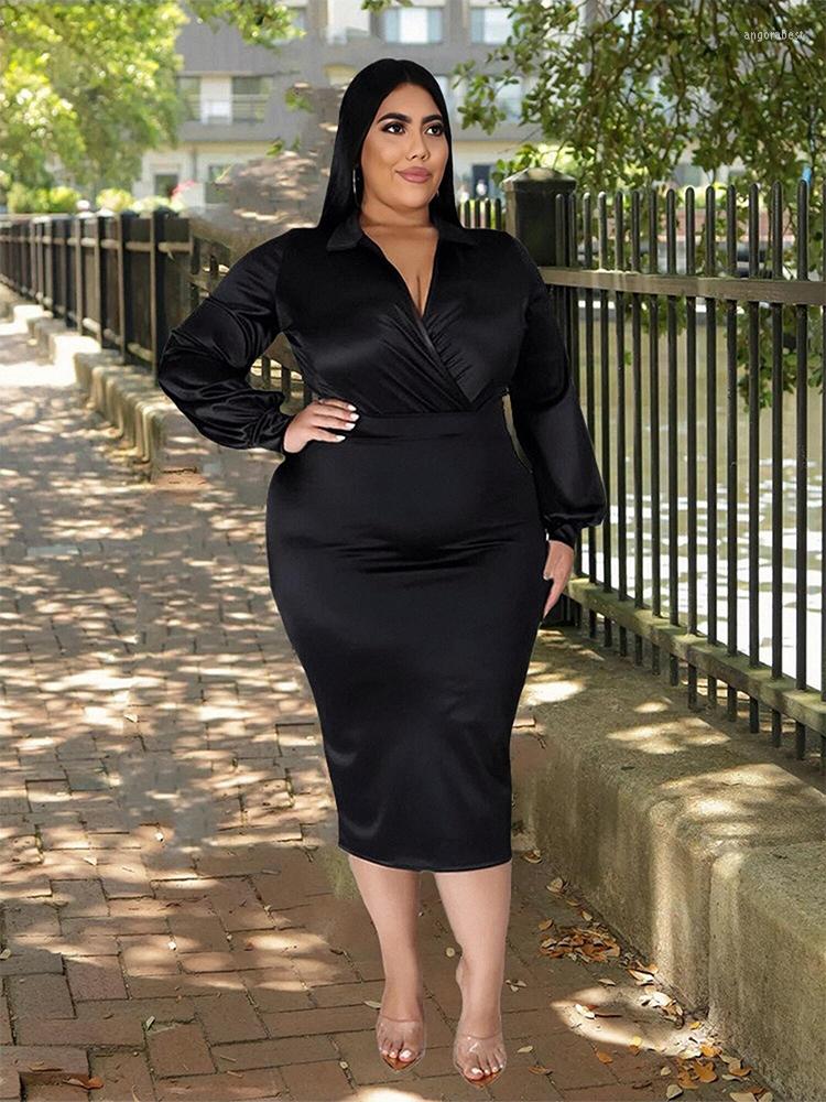 Tracksuits Plus Size Women Clothing Outfits Long Sleeve Bodysuit Satin Matching Set Fashion Two Piece Dress Wholesale Bulk Drop, Black
Tracksuits Plus Size Women Clothing Outfits Long Sleeve Bodysuit Satin Matching Set Fashion Two Piece Dress Wholesale Bulk Drop, Black