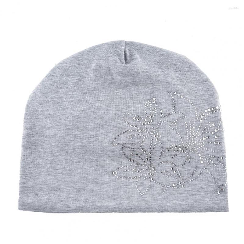 Berets Trendy Ladies Hat Fashion Stylish Knitted Beanie Rhinestone Flower Solid Color, White
Berets Trendy Ladies Hat Fashion Stylish Knitted Beanie Rhinestone Flower Solid Color, White