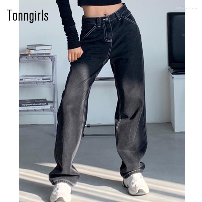 Women' Jeans Tonngirls Vintage Wide Leg Pants Casual Loose Boyfriend For Women Y2k Black Streetwear Denim Trousers
Women' Jeans Tonngirls Vintage Wide Leg Pants Casual Loose Boyfriend For Women Y2k Black Streetwear Denim Trousers