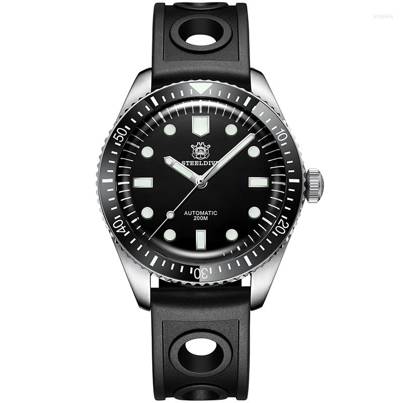 Wristwatches STEELDIVE Men Diver Watch Luxury Mens Military Watches 20ATM Waterproof Mechanical Wristwatch Sapphire C3 Luminous NH35 Sport, Men watches 1
Wristwatches STEELDIVE Men Diver Watch Luxury Mens Military Watches 20ATM Waterproof Mechanical Wristwatch Sapphire C3 Luminous NH35 Sport, Men watches 1