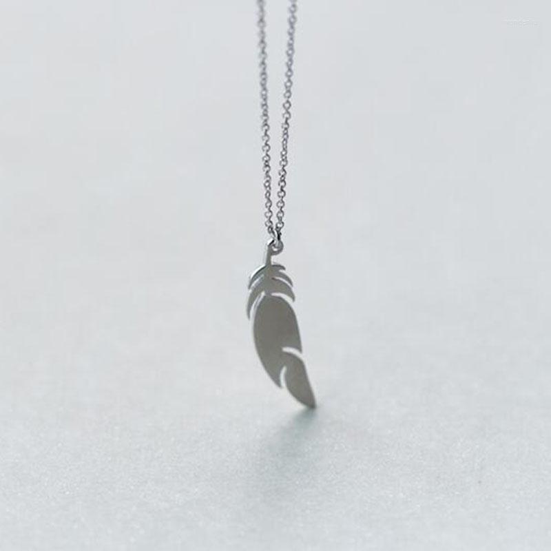 Chains Bohemia Elegant Feather Pendant Necklaces Real 925 Sterling Silver Minimalist Accessories Fine Jewelry For Women Party Gifts
Chains Bohemia Elegant Feather Pendant Necklaces Real 925 Sterling Silver Minimalist Accessories Fine Jewelry For Women Party Gifts