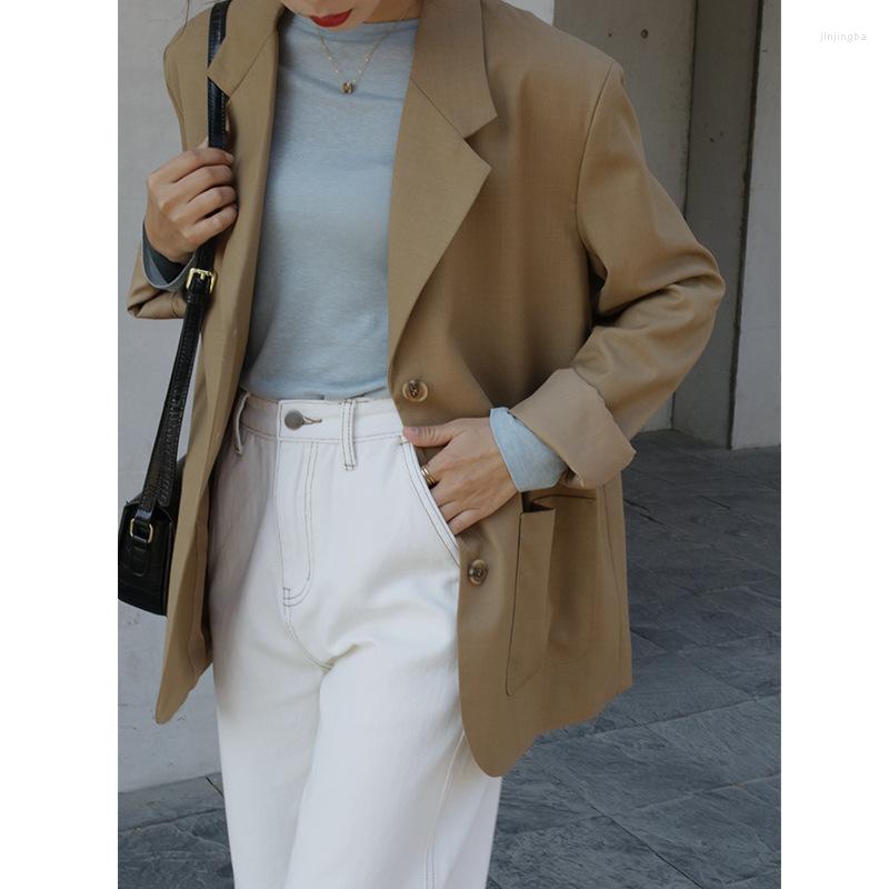 Women' Suits 2023 South Korea' Casual Suit Slim Was Thin Single-breasted Streetwear, Camel
Women' Suits 2023 South Korea' Casual Suit Slim Was Thin Single-breasted Streetwear, Camel