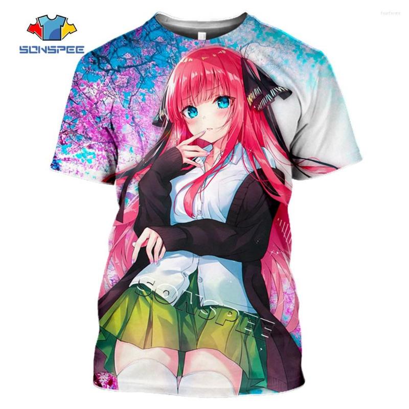 Men' T Shirts Summer Fashion Streetwear Men T-shirt Anime The Quintessential Quintuplets 3d Printed Shirt Women Hip Hop Tees Boys Top, Style 12
Men' T Shirts Summer Fashion Streetwear Men T-shirt Anime The Quintessential Quintuplets 3d Printed Shirt Women Hip Hop Tees Boys Top, Style 12
