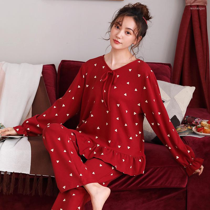 Women's Sleepwear Women 2PCS Print Sweetheart Pajamas Sets Sexy V-Neck Bud Pyjamas Cotton Sleep Suit Nightwear 3XL Summer Home, 75801
Women's Sleepwear Women 2PCS Print Sweetheart Pajamas Sets Sexy V-Neck Bud Pyjamas Cotton Sleep Suit Nightwear 3XL Summer Home, 75801