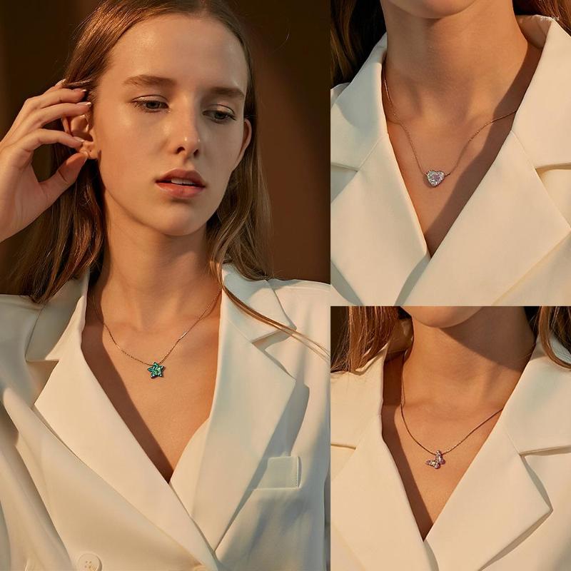 Choker QiLuxy Fashion Resin Heart Star Butterfly Pendant Necklaces Shining Simple For Women Girl Jewelry Gift
Choker QiLuxy Fashion Resin Heart Star Butterfly Pendant Necklaces Shining Simple For Women Girl Jewelry Gift