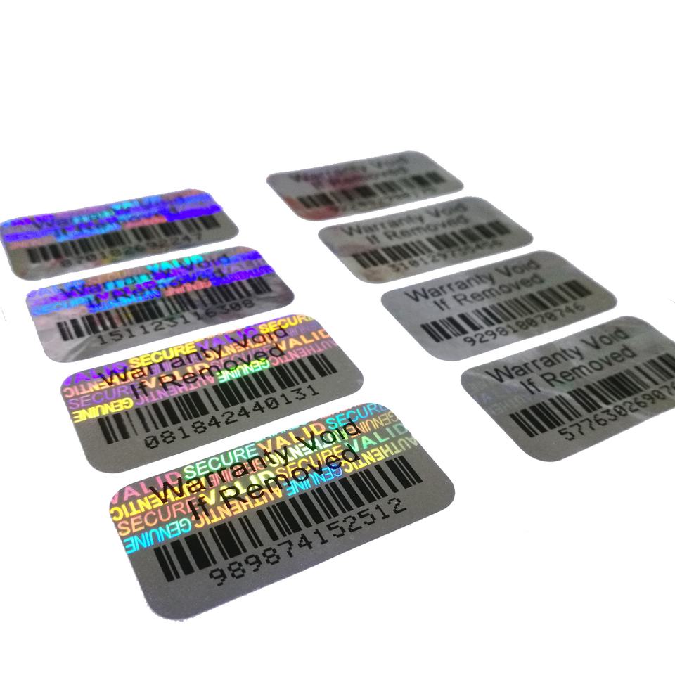 Custom holographic VOID tamper proof hologram label anti-counterfeiting hologram sticker with barcode
Custom holographic VOID tamper proof hologram label anti-counterfeiting hologram sticker with barcode