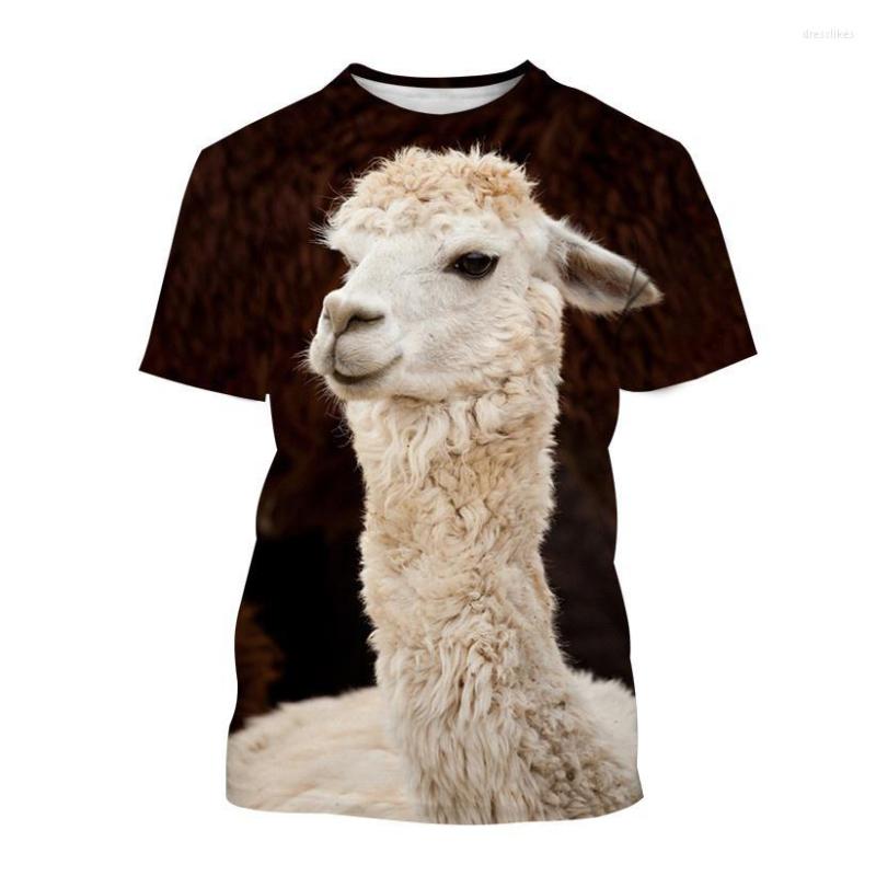 Men's T Shirts Summer Cute Alpaca 3d Printing Men And Women T-shirt Fashion Casual Round Neck Harajuku Short-sleeved Breathable Thin., Black
Men's T Shirts Summer Cute Alpaca 3d Printing Men And Women T-shirt Fashion Casual Round Neck Harajuku Short-sleeved Breathable Thin., Black
