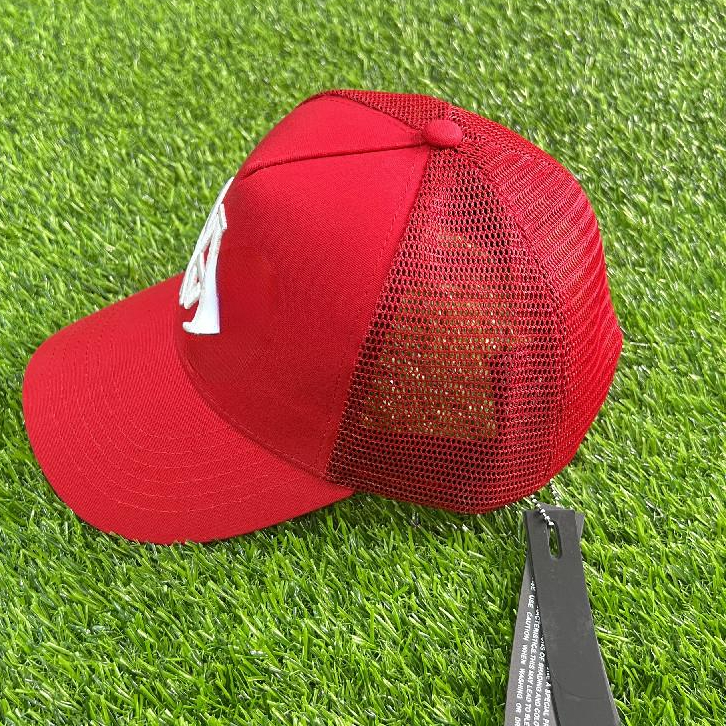New AM Hat Designers Ball Caps Trucker Hats Fashion Embroidery Letters Quality Baseball Cap, Red
New AM Hat Designers Ball Caps Trucker Hats Fashion Embroidery Letters Quality Baseball Cap, Red