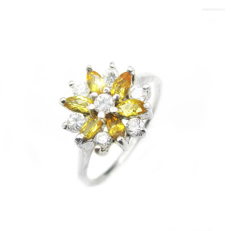 Cluster Rings LANZYO 925 Sterling Silver Natuarl Citrine Girls Birthday Gift Fine Jewelry For Woman Sporty Style J006
Cluster Rings LANZYO 925 Sterling Silver Natuarl Citrine Girls Birthday Gift Fine Jewelry For Woman Sporty Style J006