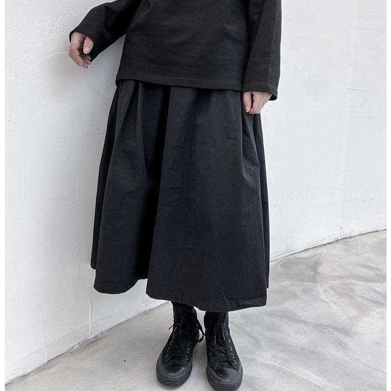 Skirts Women' High Waist Skirt Black Leisure Solid Color 2023 Spring And Autumn Retro Multifunctional Loose Medium Length A-Line
Skirts Women' High Waist Skirt Black Leisure Solid Color 2023 Spring And Autumn Retro Multifunctional Loose Medium Length A-Line