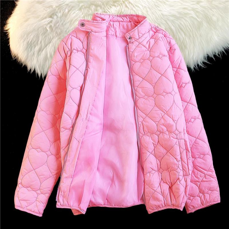 Women' Trench Coats Winter Coat Women Warm Thick Parkas Fashion Stand Collar Cotton Padded Down Pink Jacket Elegant Zipper Y2k Clothes, Yr 3771
Women' Trench Coats Winter Coat Women Warm Thick Parkas Fashion Stand Collar Cotton Padded Down Pink Jacket Elegant Zipper Y2k Clothes, Yr 3771