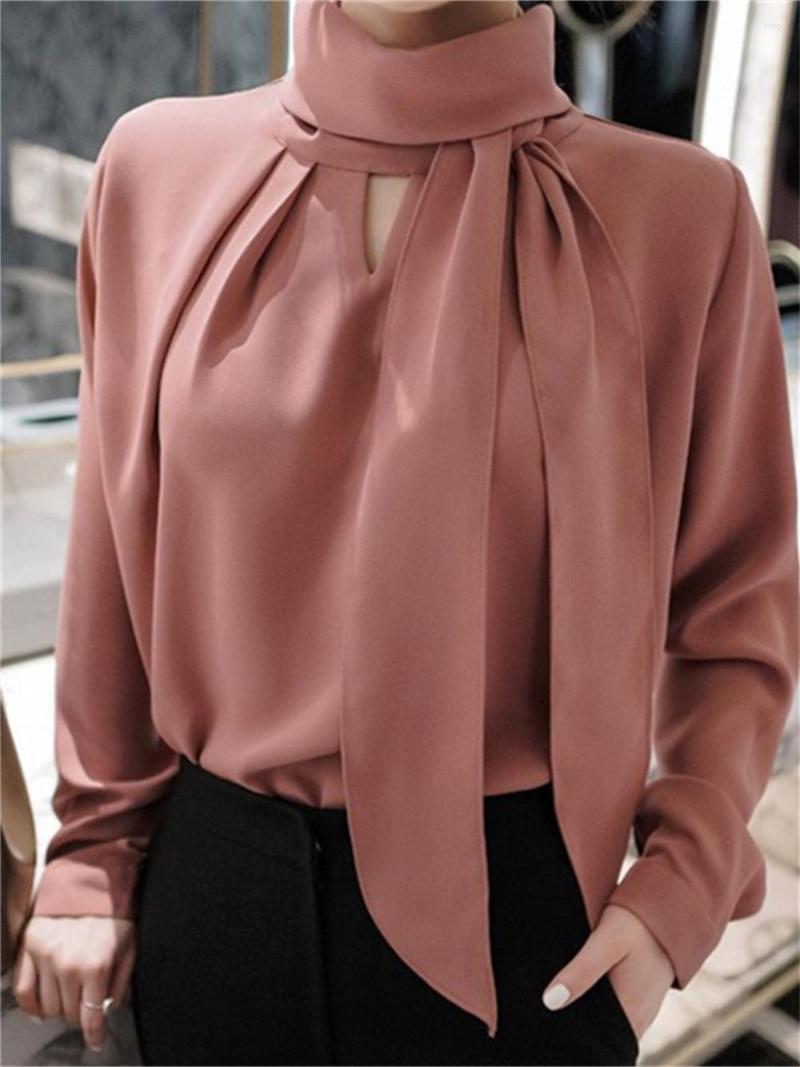 Women' Blouses Charmingtrend Long Sleeve Turtleneck Shirt Women Elegant Tops Female Casual Loose Blouse Solid Shirts Office Lady, Pink
Women' Blouses Charmingtrend Long Sleeve Turtleneck Shirt Women Elegant Tops Female Casual Loose Blouse Solid Shirts Office Lady, Pink