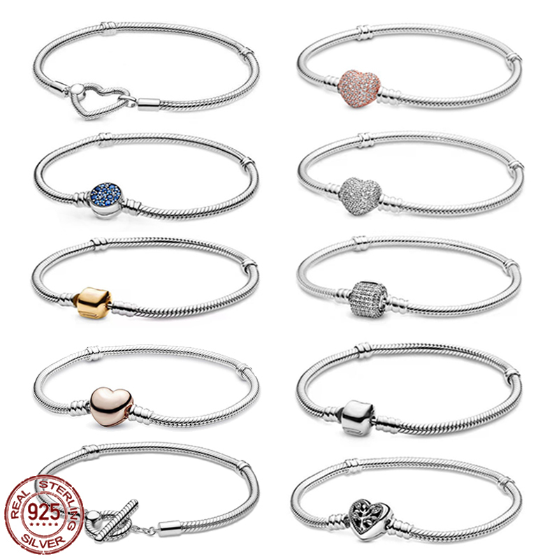 Charm Bracelets 925 Sterling Silver Shiny Heart Classic Snake Bone Chain fit Original Beads DIY Making Jewelry 230216
Charm Bracelets 925 Sterling Silver Shiny Heart Classic Snake Bone Chain fit Original Beads DIY Making Jewelry 230216