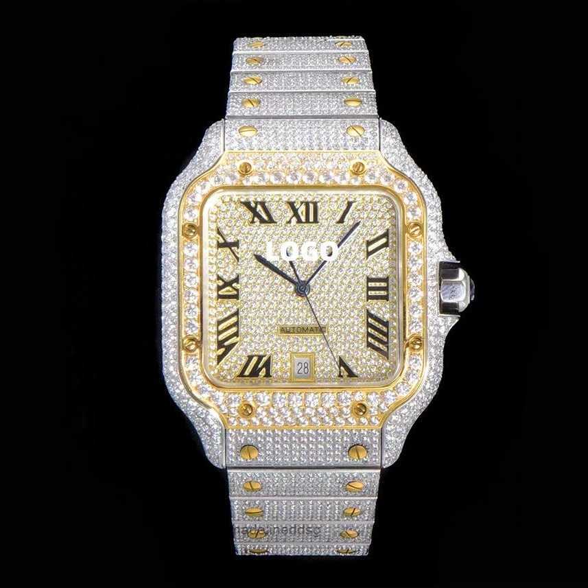 High Quality Fashion Iced Out WatchesMens Wrist Luxury Round Cut Lab Gr 24A8
High Quality Fashion Iced Out WatchesMens Wrist Luxury Round Cut Lab Gr 24A8