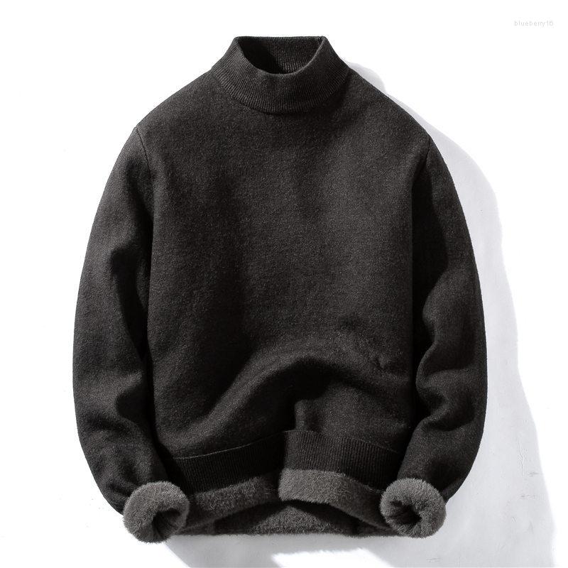 Men's Sweaters High Quality Men's Sweater Down Thickened Collar Winter Keep Warm Version Of Slim One Velvet Bottoming Knitting 3XL, Green
Men's Sweaters High Quality Men's Sweater Down Thickened Collar Winter Keep Warm Version Of Slim One Velvet Bottoming Knitting 3XL, Green