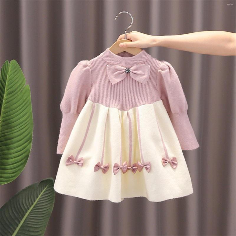 Girl Dresses Kids Toddler Child Infant Baby Girls Long Sleeve Patchwork Bowknot Sweater Princess Dress Outfits Leotards For, Red
Girl Dresses Kids Toddler Child Infant Baby Girls Long Sleeve Patchwork Bowknot Sweater Princess Dress Outfits Leotards For, Red