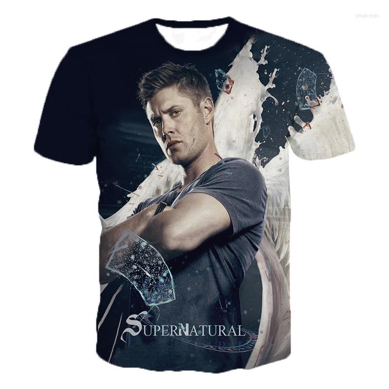 Men's T Shirts TV Supernatural 3D Printed T-shirt Horror Drama Men Women Children Fashion Casual Oversized Streetwear Short Sleeve Tee Tops, At044413s
Men's T Shirts TV Supernatural 3D Printed T-shirt Horror Drama Men Women Children Fashion Casual Oversized Streetwear Short Sleeve Tee Tops, At044413s