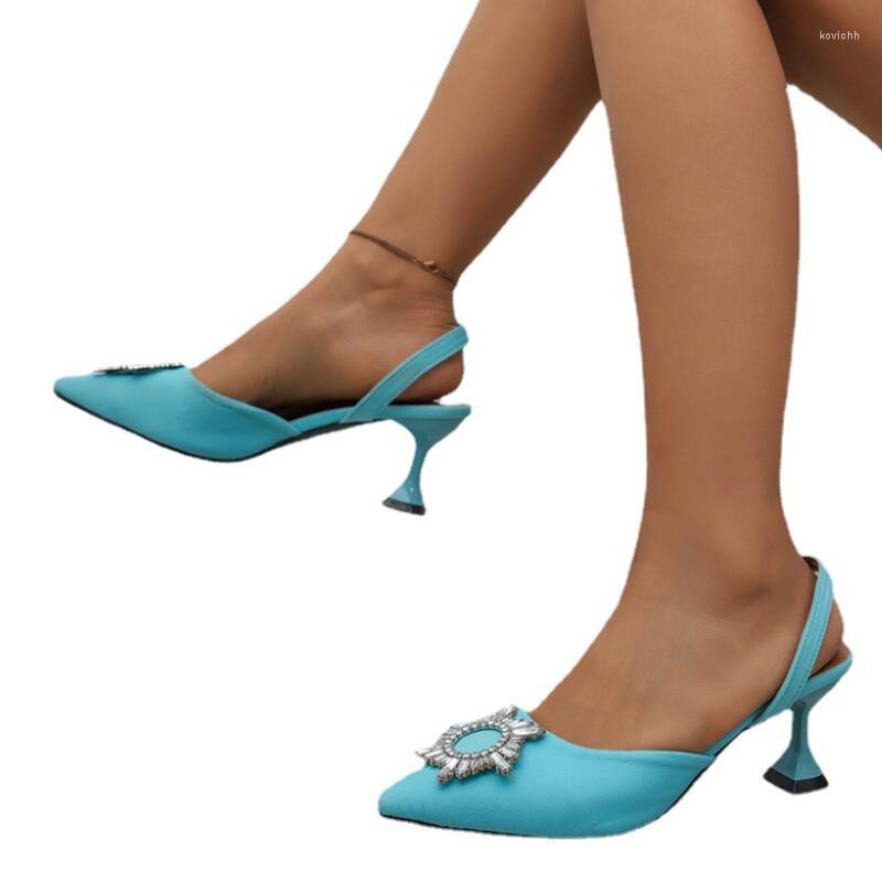 Dress Shoes 2023 Women's Summer Pointed Shallow Mouth Rhinestone Fashion Sandals Horseshoe Heels Sexy High Large Size 35-43, Black
Dress Shoes 2023 Women's Summer Pointed Shallow Mouth Rhinestone Fashion Sandals Horseshoe Heels Sexy High Large Size 35-43, Black