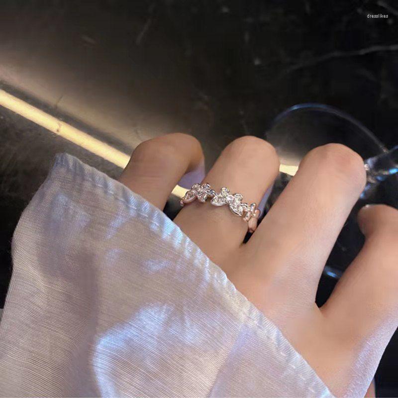 Wedding Rings Fashion Cute Butterfly Shiny Cubic Zirconia Leaves Geometric Adjustable Finger Ring Girls Minimalist Dainty Jewlery Gifts
Wedding Rings Fashion Cute Butterfly Shiny Cubic Zirconia Leaves Geometric Adjustable Finger Ring Girls Minimalist Dainty Jewlery Gifts