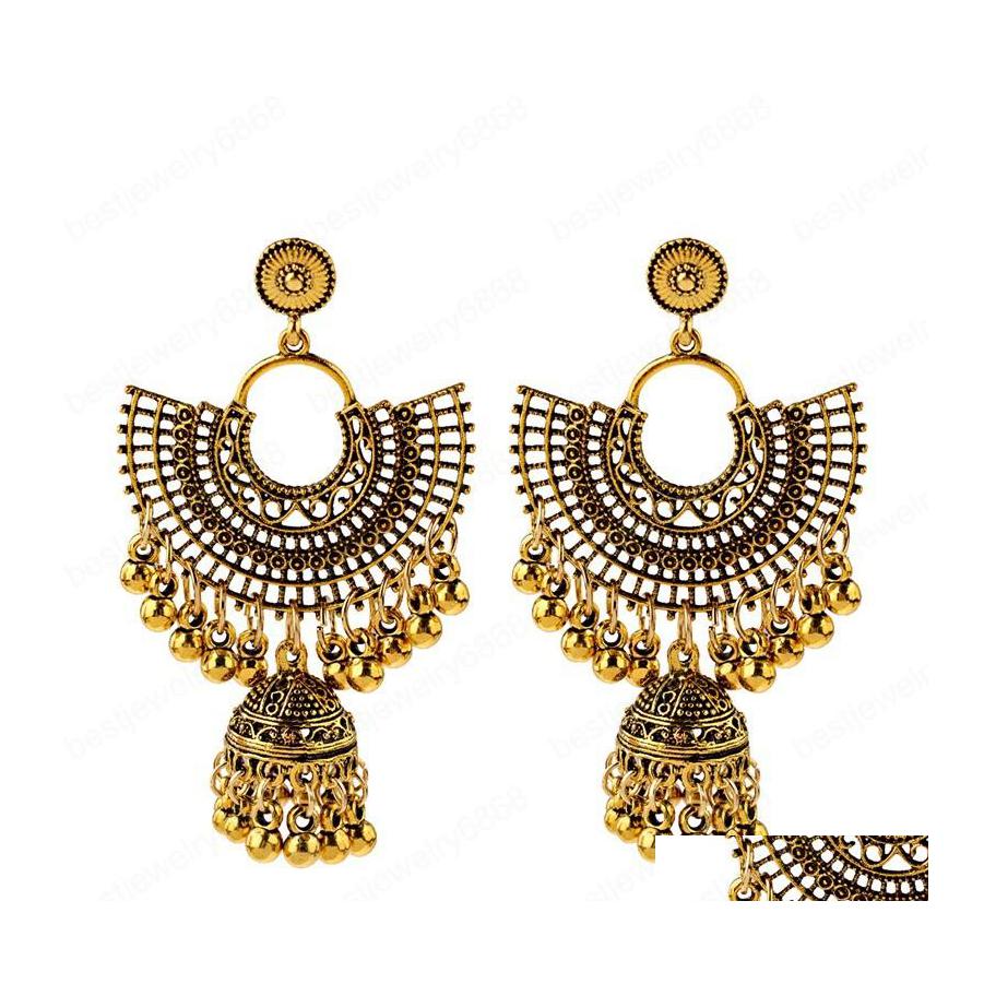 Charm Vintage Sector Jhumka Jhu Earrings Indian Jewelry Women Retro Statement Tassel Ears Afghan Egypt Turkish Drop Delivery Dhwqk
Charm Vintage Sector Jhumka Jhu Earrings Indian Jewelry Women Retro Statement Tassel Ears Afghan Egypt Turkish Drop Delivery Dhwqk