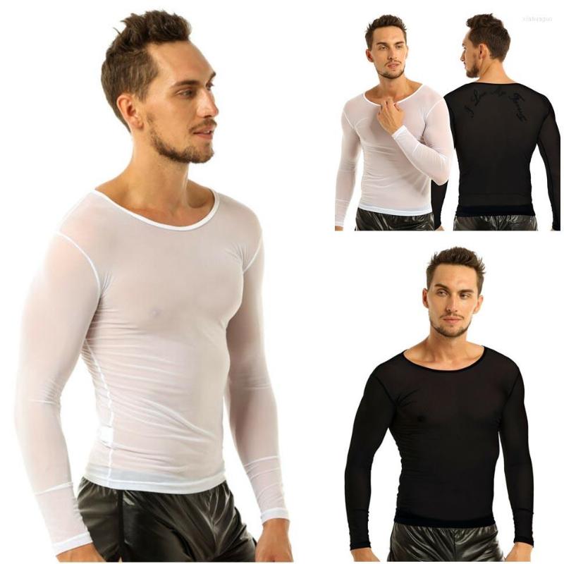 Men's T Shirts Sexy Men See Through Sheer Mesh T-shirt Tops Long Sleeve Skinny Muscle Shirt Undershirt Underwear Beach Wear, Black
Men's T Shirts Sexy Men See Through Sheer Mesh T-shirt Tops Long Sleeve Skinny Muscle Shirt Undershirt Underwear Beach Wear, Black