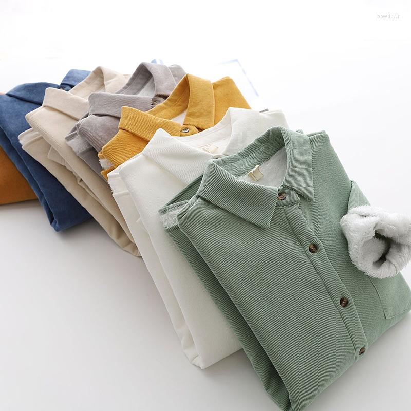 Women' Blouses Womens Corduroy Button Down Warm Shirts Boyfriend Long Sleeve Plus Velvet Thicken Tops Autumn Winter Shirt Jacket C395, Fleece beige shirts
Women' Blouses Womens Corduroy Button Down Warm Shirts Boyfriend Long Sleeve Plus Velvet Thicken Tops Autumn Winter Shirt Jacket C395, Fleece beige shirts