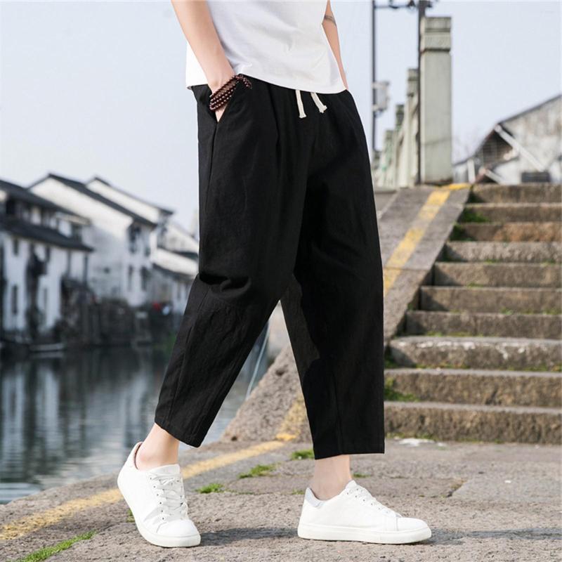 Men's Pants Mens Spring And Summer Casual Wild Cotton Linen Loose Korean Version Of The Trend Straight Tube, Black
Men's Pants Mens Spring And Summer Casual Wild Cotton Linen Loose Korean Version Of The Trend Straight Tube, Black