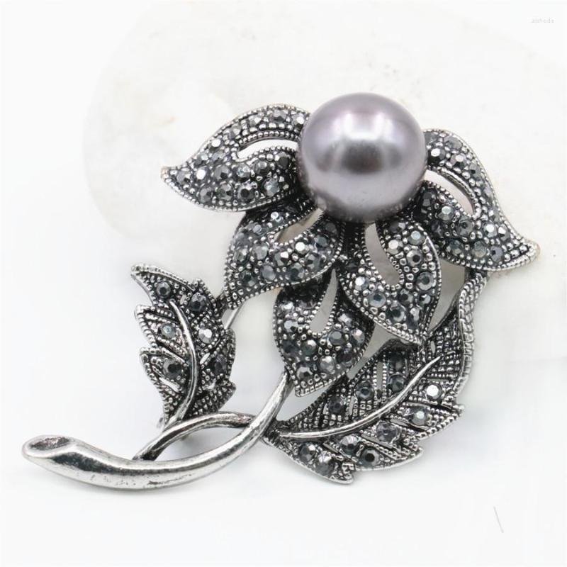 Brooches Black Rhinestone Brooch Pearl Flower Leaf Peacock Elegant Alloy Breastpin Wedding Glass Beads Crystal For Women Girls
Brooches Black Rhinestone Brooch Pearl Flower Leaf Peacock Elegant Alloy Breastpin Wedding Glass Beads Crystal For Women Girls