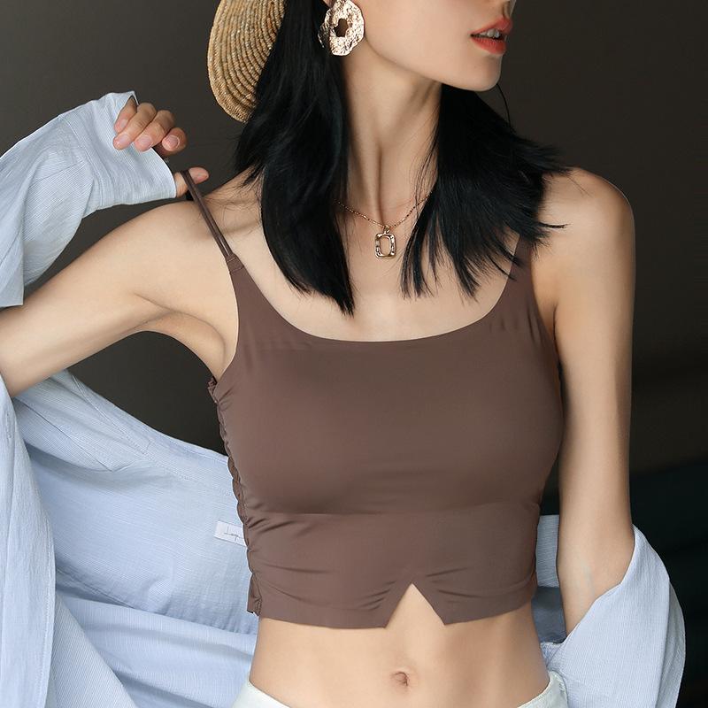 Women's Tanks & Camis Summer Casual Woman Tops Sexy Adjustable Camisole Strapless Tank T-shirt VestWomen's, Black
Women's Tanks & Camis Summer Casual Woman Tops Sexy Adjustable Camisole Strapless Tank T-shirt VestWomen's, Black