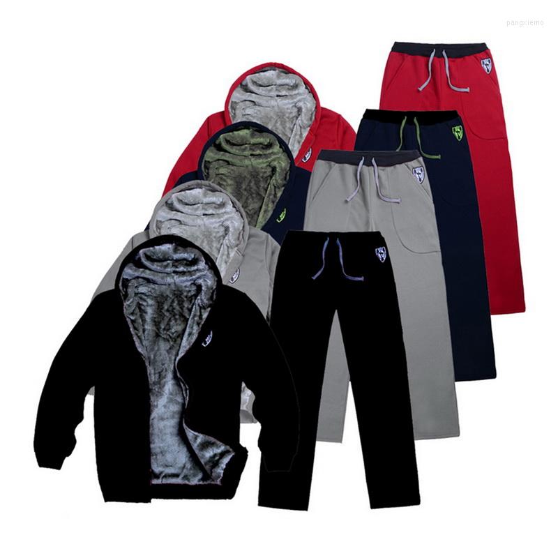 Men's Hoodies 2 Pieces Men Winter Warm Thick Tracksuit 2023 Hooded Zipper Fleece Jackets Elastic Waist Pants Casual Plush Sports Set, Black
Men's Hoodies 2 Pieces Men Winter Warm Thick Tracksuit 2023 Hooded Zipper Fleece Jackets Elastic Waist Pants Casual Plush Sports Set, Black
