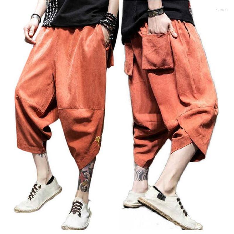 Men's Pants Summer Harajuku Harem Men Calf-Length Wide Leg Sweatpants Cotton Linen Loose Embroidered, Blue green
Men's Pants Summer Harajuku Harem Men Calf-Length Wide Leg Sweatpants Cotton Linen Loose Embroidered, Blue green