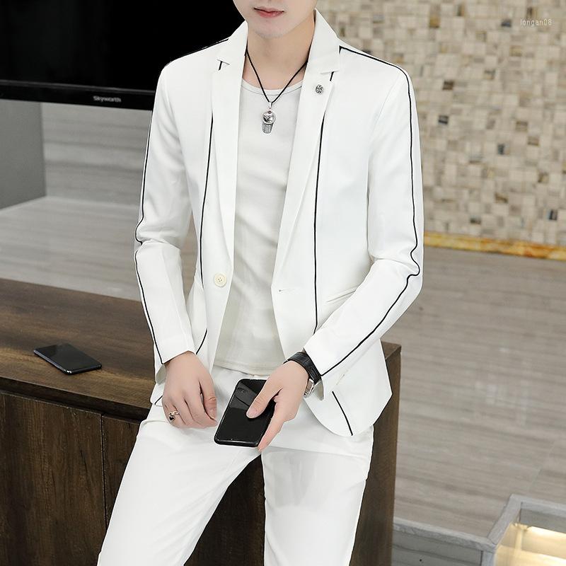 Men's Suits 2023 Men's Autumn Wear Color Matching Suit Youth Slim Fit Fashion Tailored Two Pieces, Black
Men's Suits 2023 Men's Autumn Wear Color Matching Suit Youth Slim Fit Fashion Tailored Two Pieces, Black