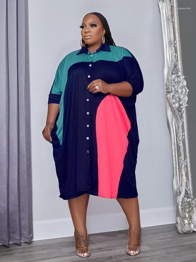 Plus Size Dresses Chic And Elegant Woman Dress Blazers Patchwork Long Shirt Loose Ladies Wholesale Bulk Drop, Black
Plus Size Dresses Chic And Elegant Woman Dress Blazers Patchwork Long Shirt Loose Ladies Wholesale Bulk Drop, Black
