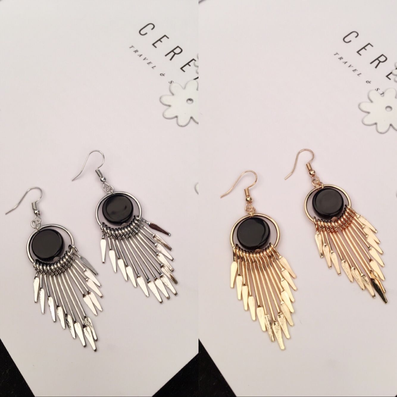 Stud Exaggerate Big Round Swing Earrings For Women Geometric Shiny Tassel Long Drop Fashion Jewelry Gift
Stud Exaggerate Big Round Swing Earrings For Women Geometric Shiny Tassel Long Drop Fashion Jewelry Gift