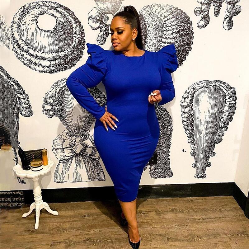 Plus Size Dresses Fall Clothes For Women Vintage Long Sleeve Dress Bodycon Black Elegant Midi Wholesale Drop
Plus Size Dresses Fall Clothes For Women Vintage Long Sleeve Dress Bodycon Black Elegant Midi Wholesale Drop