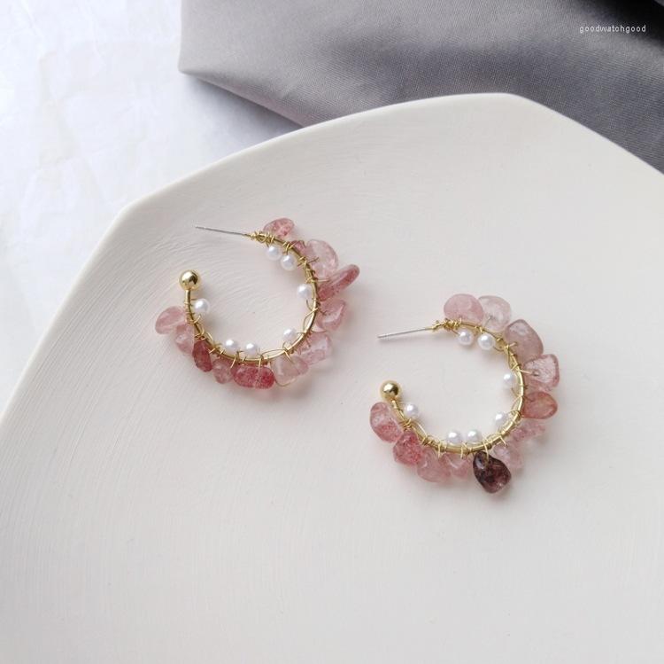 Hoop Earrings Sweet Girl Feeling Ear Ring Irregular Rock Temperament Contracted C Word Pearl
Hoop Earrings Sweet Girl Feeling Ear Ring Irregular Rock Temperament Contracted C Word Pearl