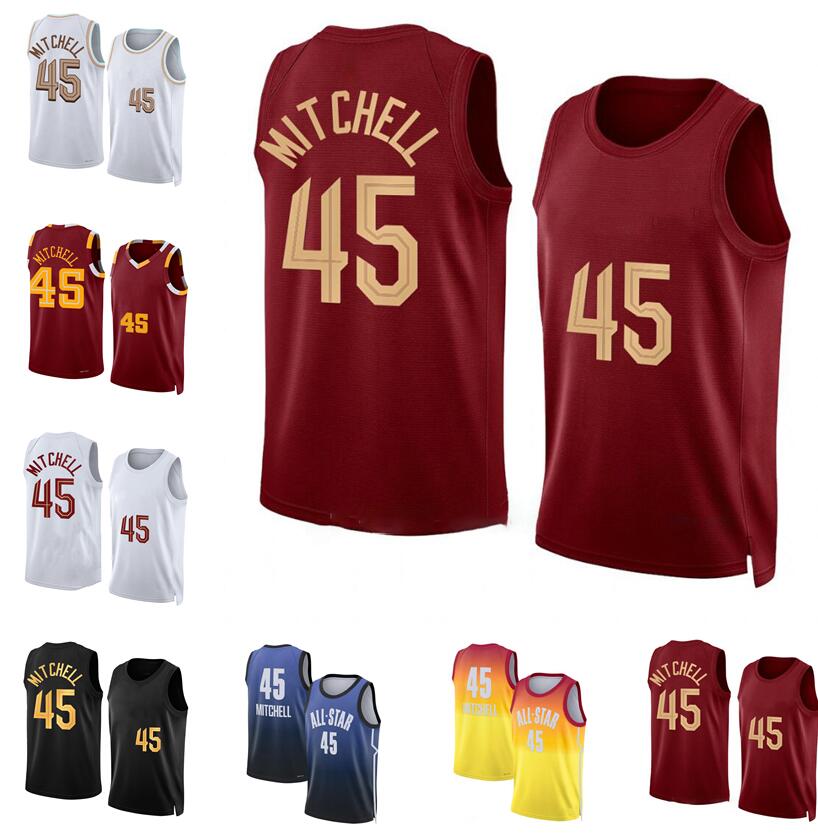 Donovan Mitchell Basketball Jerseys Darius Garland 2022-23 season white black red Men Women Youth S-XXL city jersey 45 10, With logo
Donovan Mitchell Basketball Jerseys Darius Garland 2022-23 season white black red Men Women Youth S-XXL city jersey 45 10, With logo
