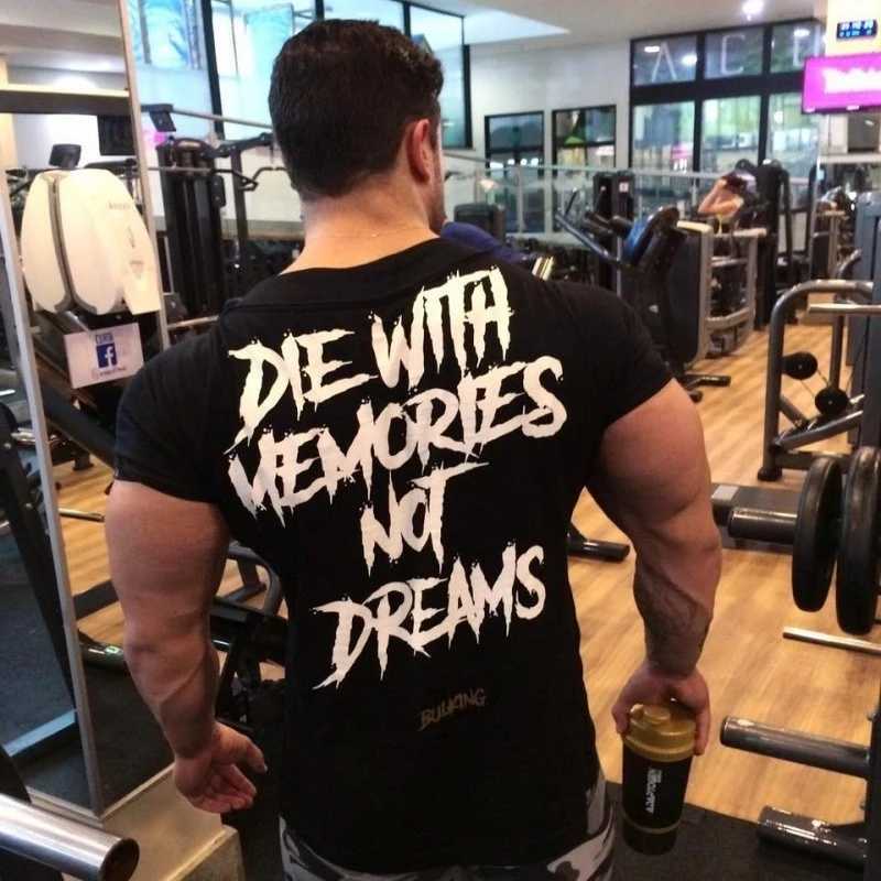 Men's T-Shirts New Men t shirt gyms Fitness Bodybuilding Slim Cotton Shirts Short Sleeve workout male sporting Tee Tops clothing camiseta L230217, Black 
Men's T-Shirts New Men t shirt gyms Fitness Bodybuilding Slim Cotton Shirts Short Sleeve workout male sporting Tee Tops clothing camiseta L230217, Black