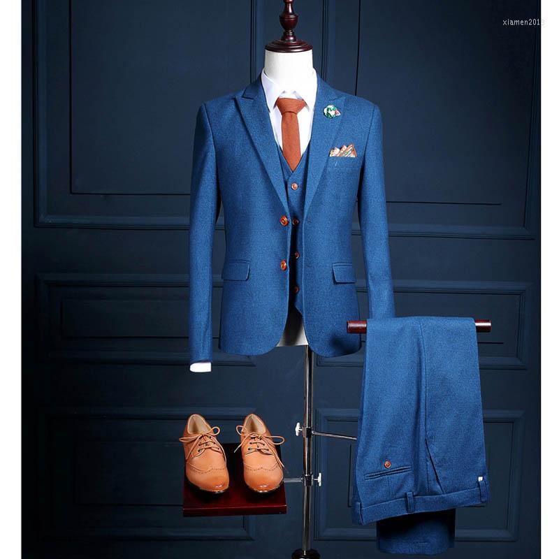 Men' Suits FOLOBE High Quality 2023 Latest Coat Pant Designs Blue Men Suit Prom Tuxedo Slim Fit 3 Piece Groom Style Mens Blazer Terno
Men' Suits FOLOBE High Quality 2023 Latest Coat Pant Designs Blue Men Suit Prom Tuxedo Slim Fit 3 Piece Groom Style Mens Blazer Terno