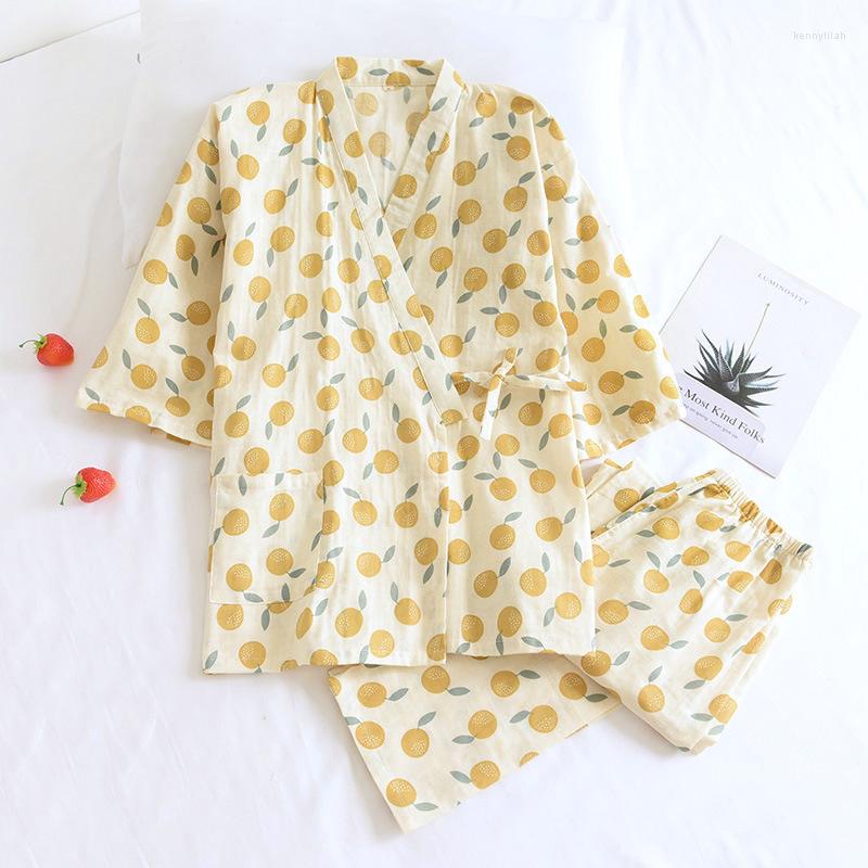 Women's Sleepwear Women Sexy Kimono Pajamas Sets 2PCS Cotton Print Fruits Pyjamas Suit Loose Lounge Nightwear Autumn Home Clothes -L, Yellow
Women's Sleepwear Women Sexy Kimono Pajamas Sets 2PCS Cotton Print Fruits Pyjamas Suit Loose Lounge Nightwear Autumn Home Clothes -L, Yellow