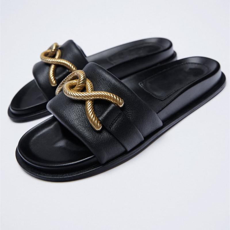 Slippers Bailamos Women'S Shoes Thick-Soled Round Toe Open-Toe Sandals 2023 Summer Fashion Metal Buckle Roman, Black
Slippers Bailamos Women'S Shoes Thick-Soled Round Toe Open-Toe Sandals 2023 Summer Fashion Metal Buckle Roman, Black