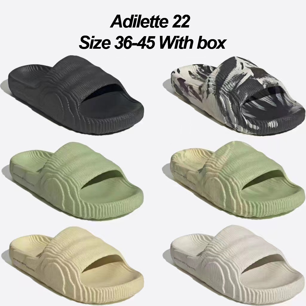 Top slippers adilette 22 slides fashion outdoor designer rubber sandals black boosts slipper summer beach Moccasin sliders sandales shoes size 36-45
Top slippers adilette 22 slides fashion outdoor designer rubber sandals black boosts slipper summer beach Moccasin sliders sandales shoes size 36-45