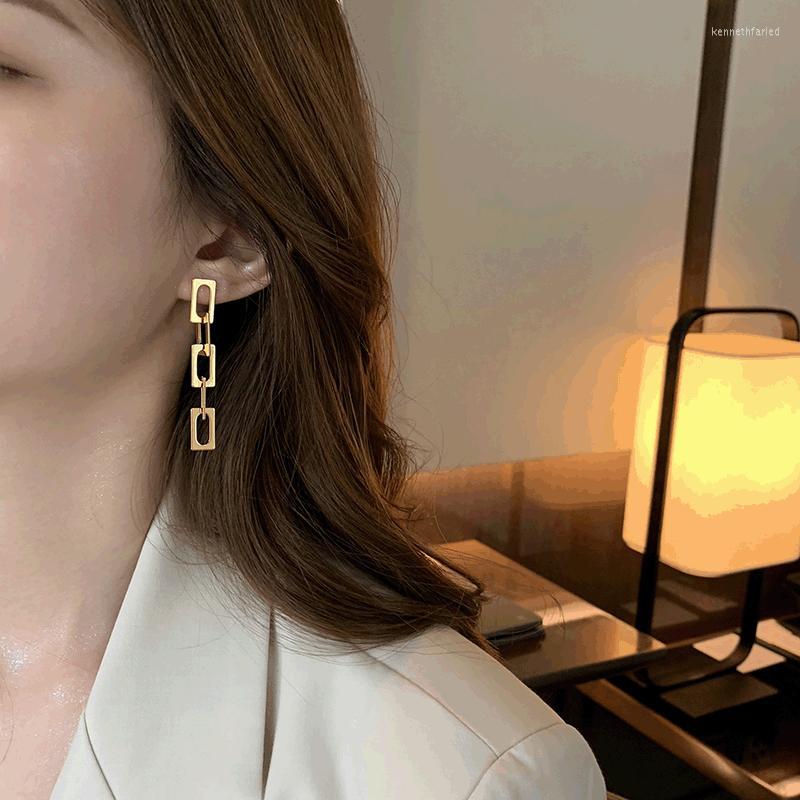 Dangle Earrings Geometric Rectangular Exaggerated S925 Silver Needle Tassel Chain High-end Simple Temperament
Dangle Earrings Geometric Rectangular Exaggerated S925 Silver Needle Tassel Chain High-end Simple Temperament