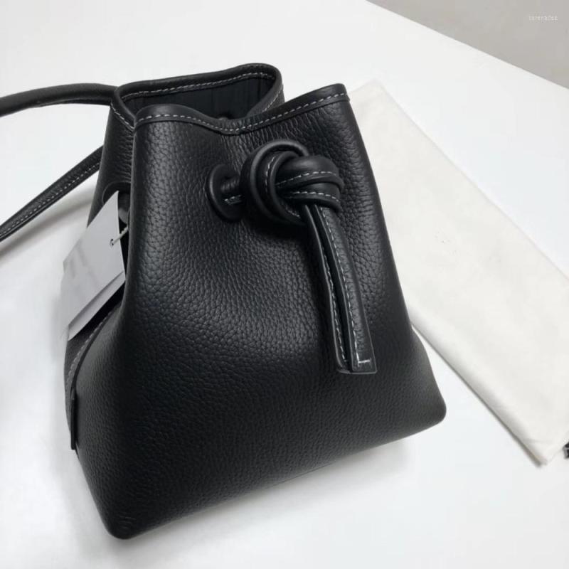 Evening Bags First Layer Leather Bucket Bag Niche Design Drawstring Crossbody Japanese Women Causal Shoulder Handbags Brand Female, Brown
Evening Bags First Layer Leather Bucket Bag Niche Design Drawstring Crossbody Japanese Women Causal Shoulder Handbags Brand Female, Brown