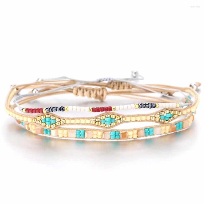 Strand Fashion 3PCS Multilayer Tibetan Gold Color Charm Bracelets & Bangles For Women Men Handmade Knots Rope Bracelet
Strand Fashion 3PCS Multilayer Tibetan Gold Color Charm Bracelets & Bangles For Women Men Handmade Knots Rope Bracelet