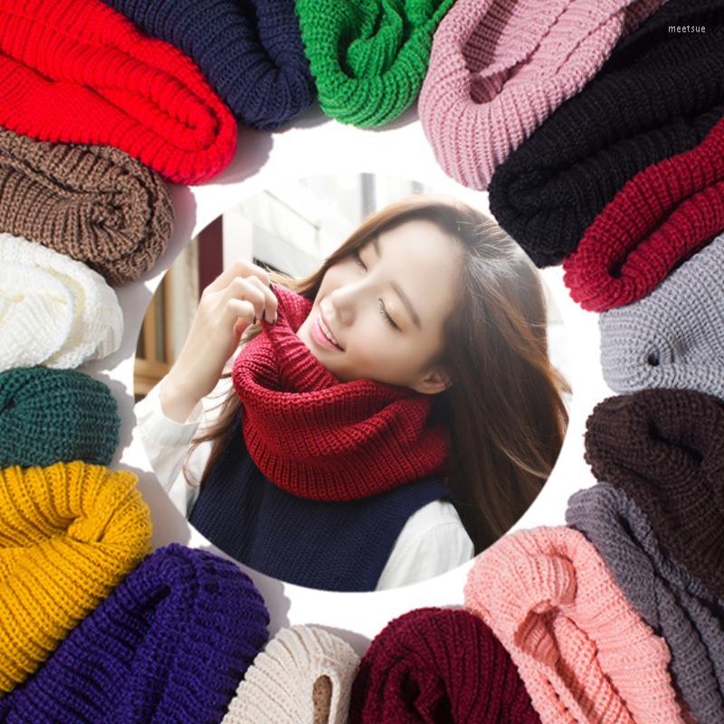 Scarves One Pieces Round Loop Knitted Neck Warmer Scarf Outdoor Thickened Collar Winter Face Veil Unisex Adult Headwear
Scarves One Pieces Round Loop Knitted Neck Warmer Scarf Outdoor Thickened Collar Winter Face Veil Unisex Adult Headwear