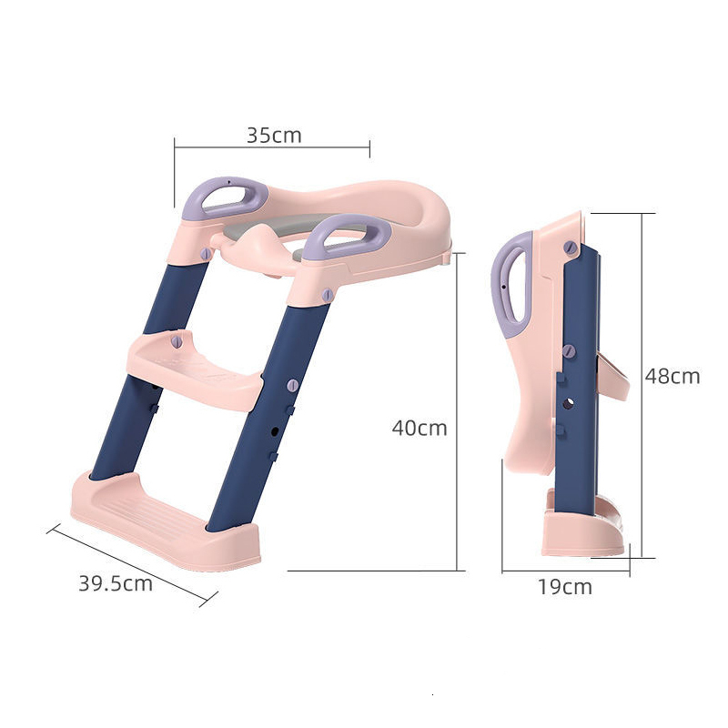 Step Stools Potty Training Ladder For Children Stair Baby Toilet Seat Cushion For Children's Chair Cover Toilet Ladder For Kids 230217
