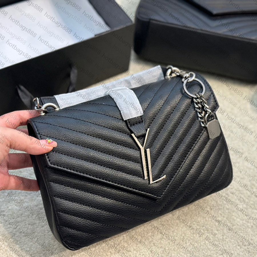 2023 Luxury Handbag Shoulder Bag Brand LOULOU Bag Designer Seam Leather Ladies Metal Chain Black Clamshell Messenger Chain Bags Wholesale, Black+black logo
2023 Luxury Handbag Shoulder Bag Brand LOULOU Bag Designer Seam Leather Ladies Metal Chain Black Clamshell Messenger Chain Bags Wholesale, Black+black logo
